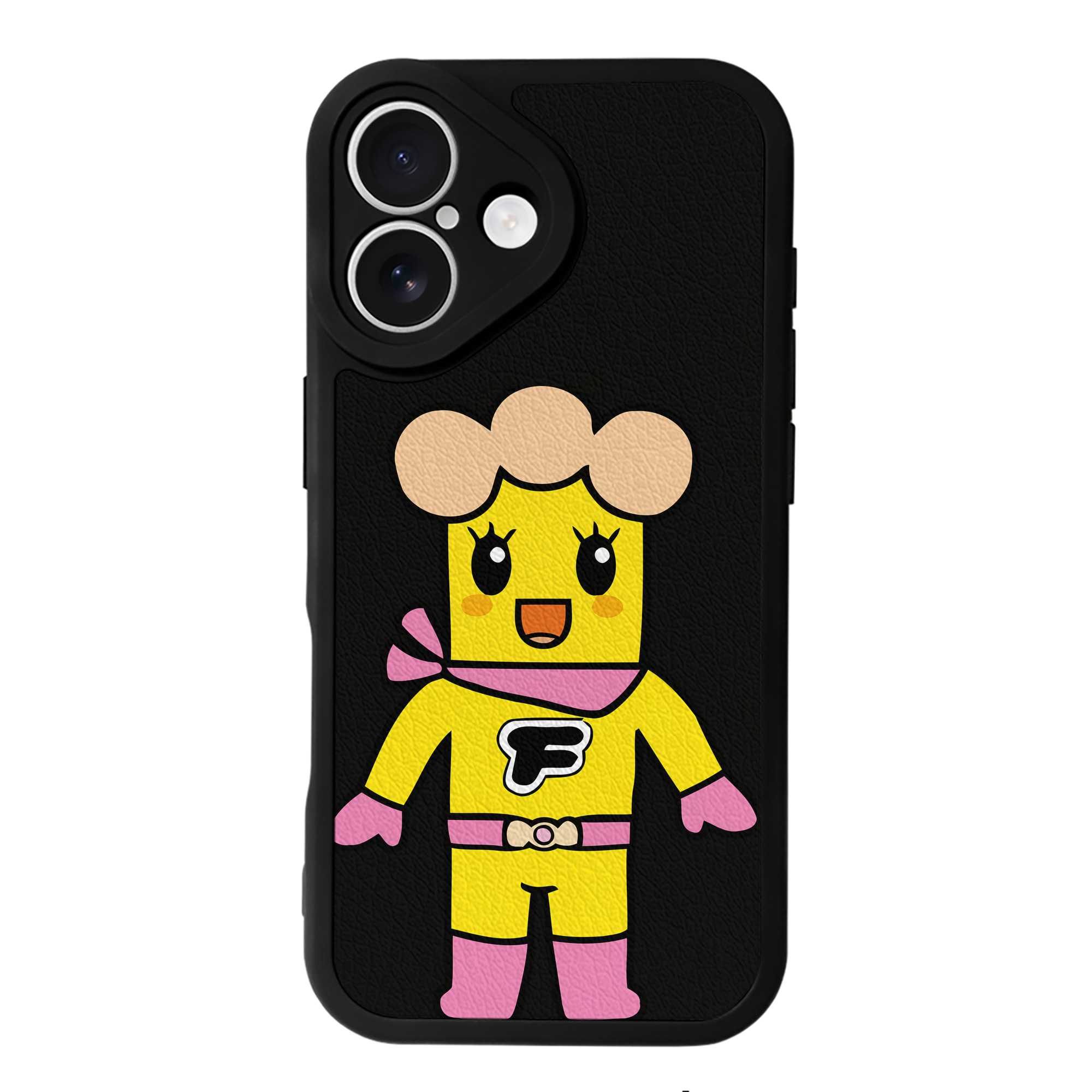 （画像用） アンパンマン Anpanman 【iPhone 16シリーズ対応】シリコンスマホケース（レザー調） 材質：シリコン